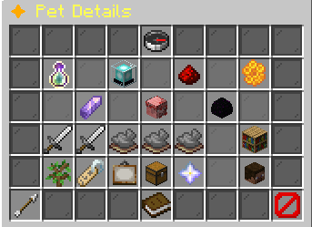 Pet Details in-game menu