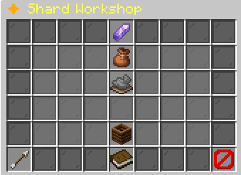 Shard Workshop / ✦ Recycle Pets in-game menu